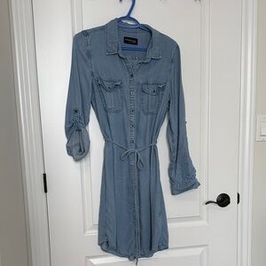 Parasuco Denim Blue Mini Dress